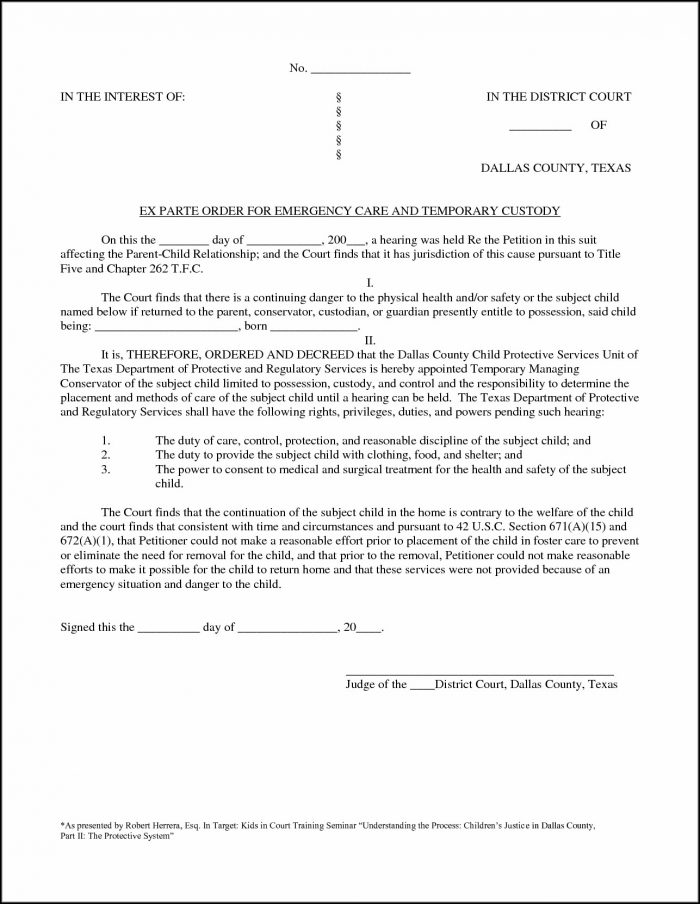 Texas Child Guardianship Forms Form Resume Examples q78QErN8g9