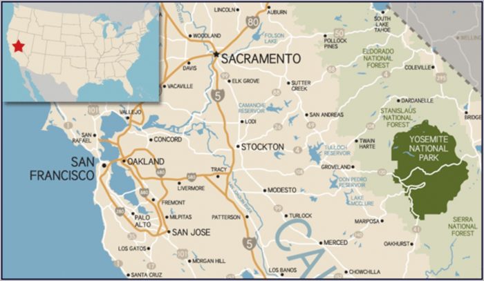 Yosemite National Park Trail Map - Map : Resume Examples #GX3GJ6oKxb