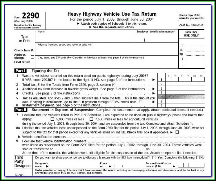 Irs Form 2290 Due Date Form Resume Examples EY392gD82V