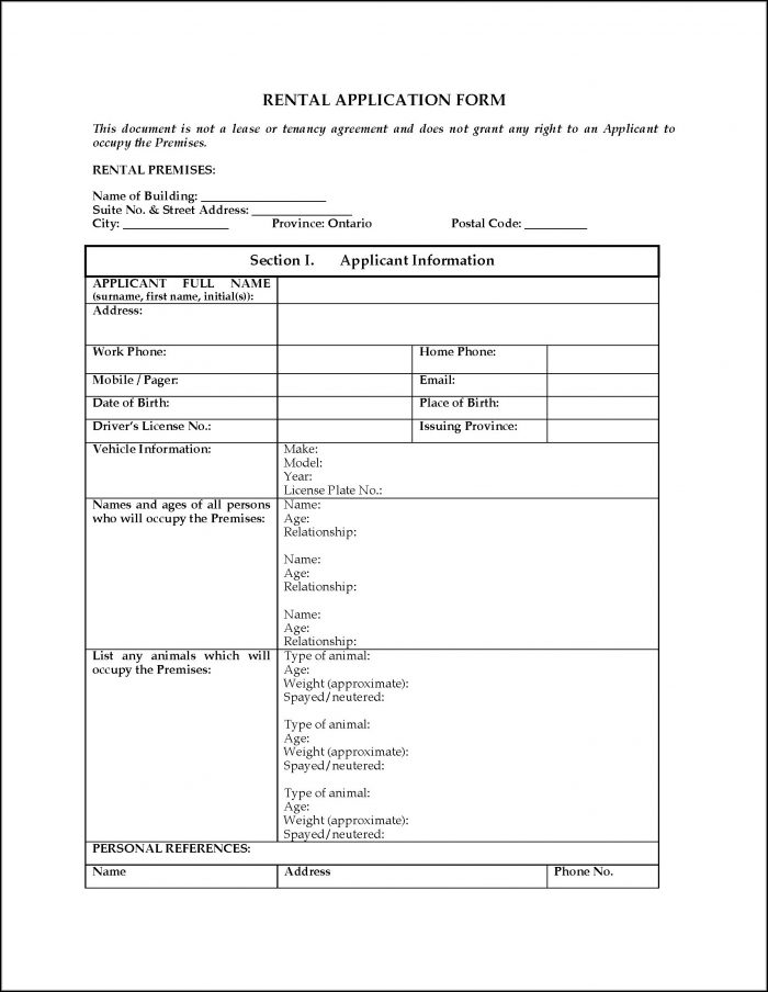 Rental Application Forms Nsw Form Resume Examples GxKklRq37A