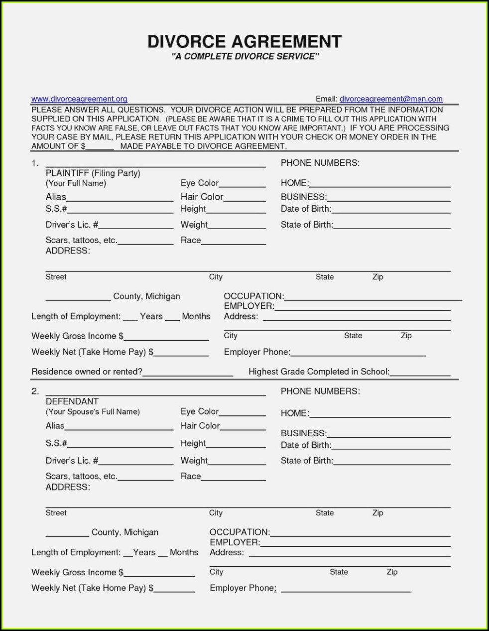 Wisconsin Divorce Forms Printable Printable Forms Free Online