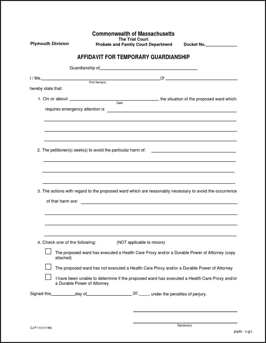 Arizona Guardianship Forms - Form : Resume Examples #w93Z9bJKxl