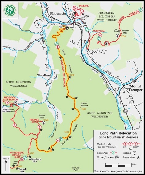 Adirondack Hiking Map Pdf - Map : Resume Examples #w93Z9NyKxl