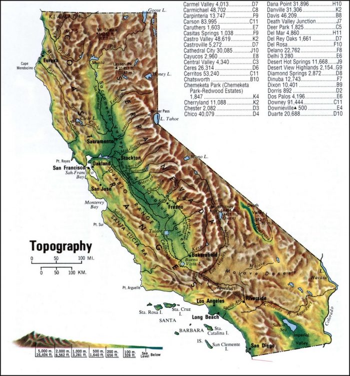 Printable Map Of Southern California Freeways - Map : Resume Examples # ...