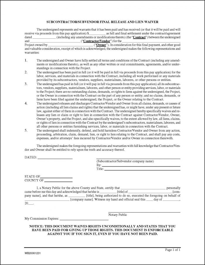 Conditional Lien Waiver Form Missouri - Form : Resume Examples #xm1eeMD1rL