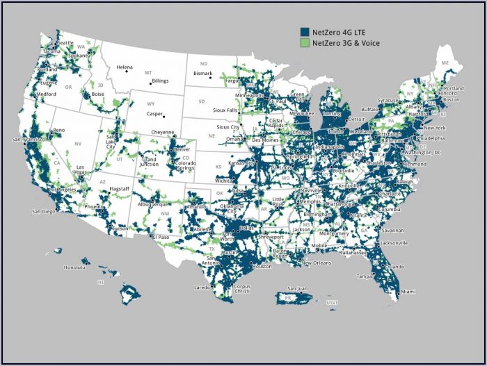 Consumer Cellular Coverage Map 2018