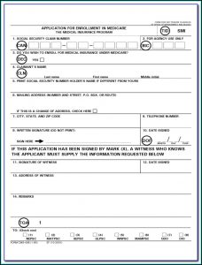 Medicare Part B Application Form Cms L564 - Form : Resume Examples # ...