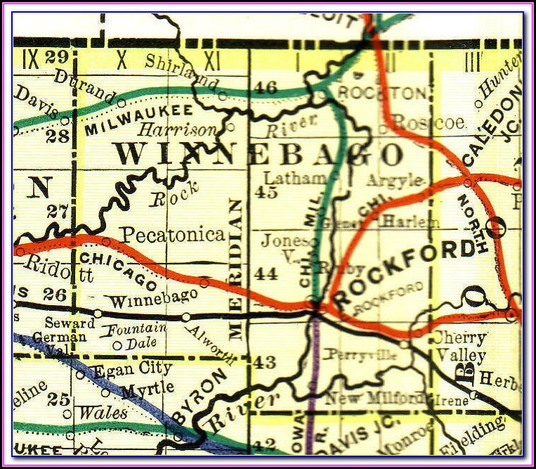 Township Map Winnebago County Il - Map : Resume Examples #XY1qdJx8mZ