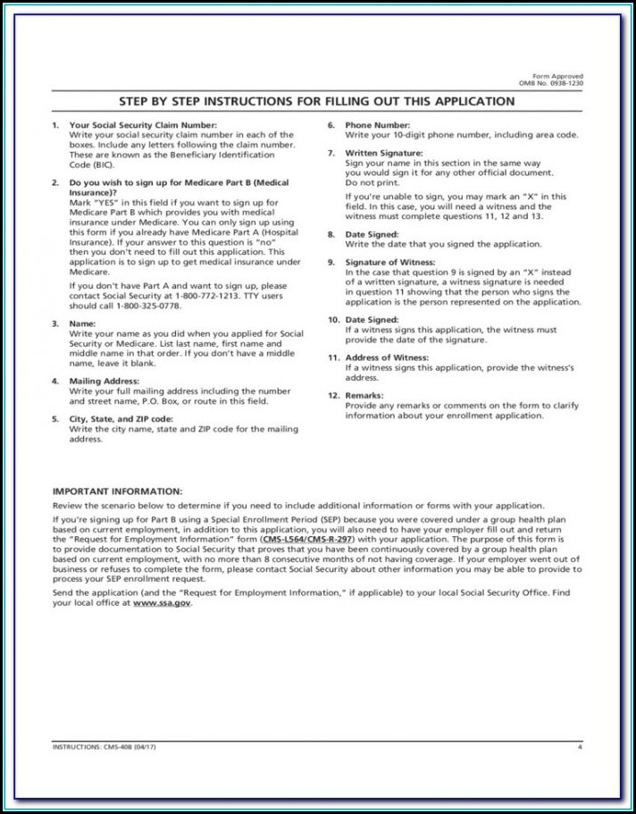 Apply For Medicare Part B Forms - Form : Resume Examples #XY1qZvDKmZ